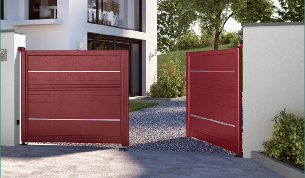 MyGardenAlu img portail 2 ouvrants Col. ANODIK MyGardenAlu img portail 2 ouvrants Col. ANODIK