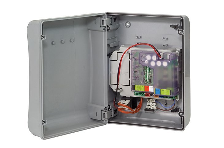 Carte électronique FAAC E024S avec boîtier